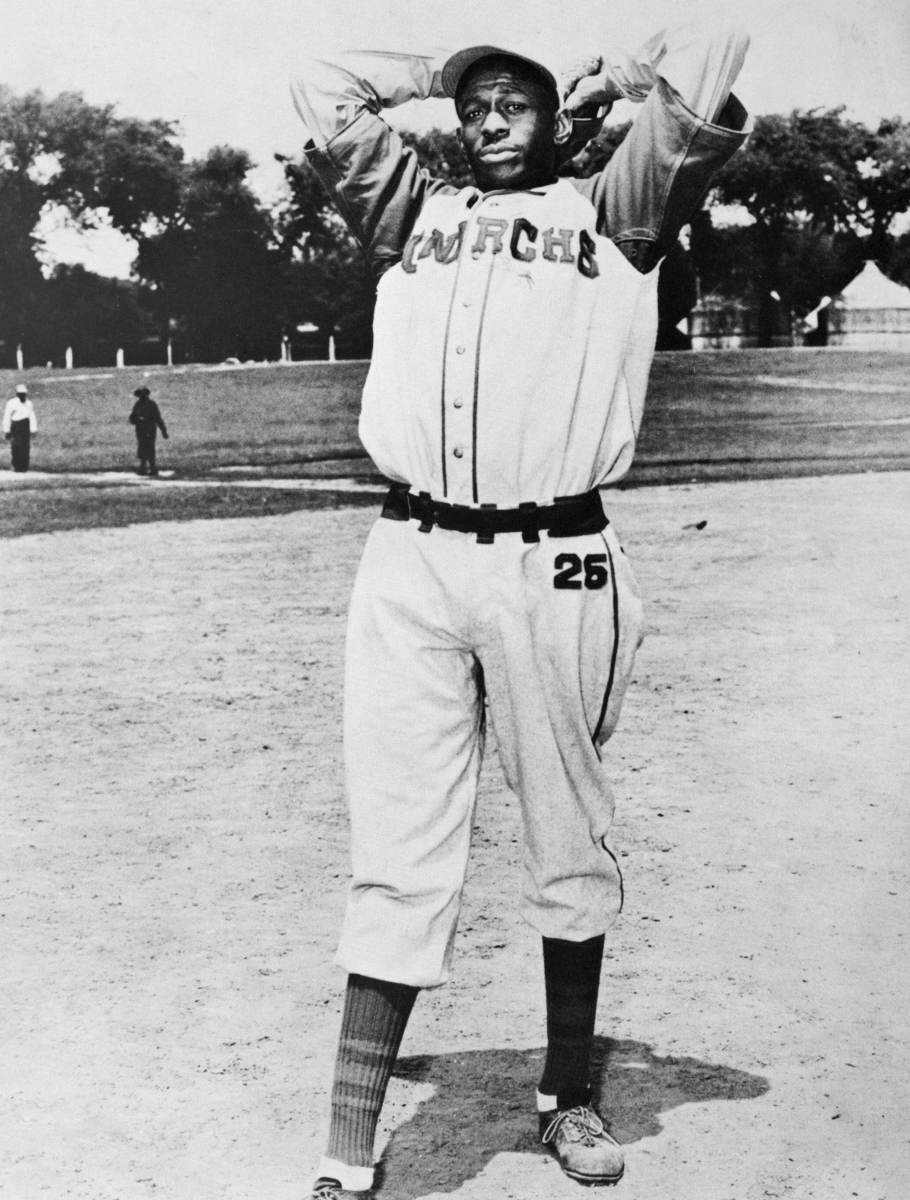 DO LOOK BACK
Between 1948 and ’52, a past-his-prime Satchel Paige (with the Kansas City Monarchs, c. 1940) won 28 games in the American League. With his Negro leagues victories counted as official stats, his major league career total will grow to at least 170. 
